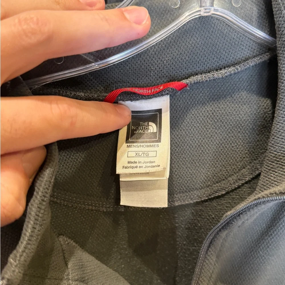 The North Face Men's Zip Up Sweater‎ - Dark Gray
